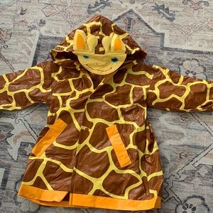 Giraffe Kids Raincoat size 4-5
